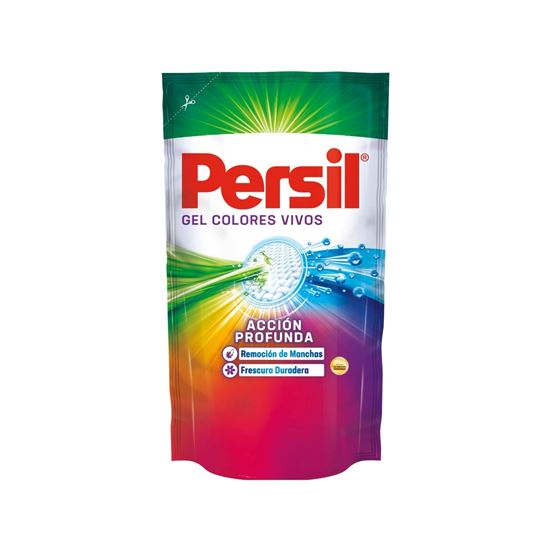 Imagen de Detergente líquido en gel Persil Colores Vivos Acción Profunda pouch 830ml