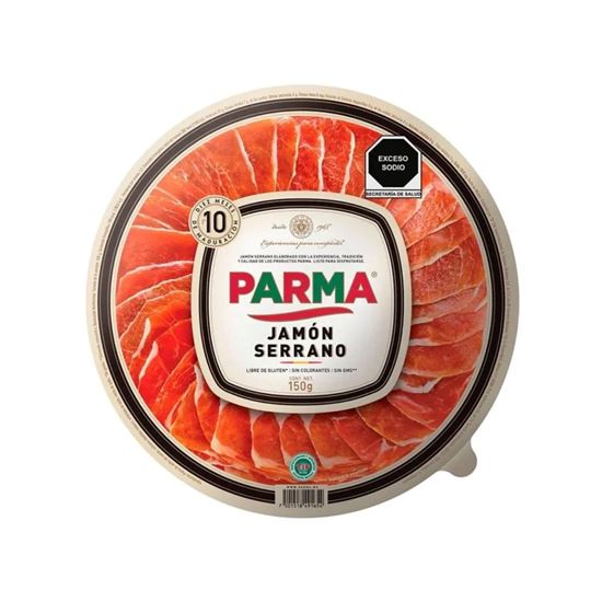 Imagen de Jamón serrano rebanado Parma charola 150g
