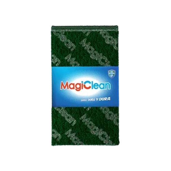 Imagen de Fibra verde para limpieza profunda de cocina MagiClean (13.5x8cm)
