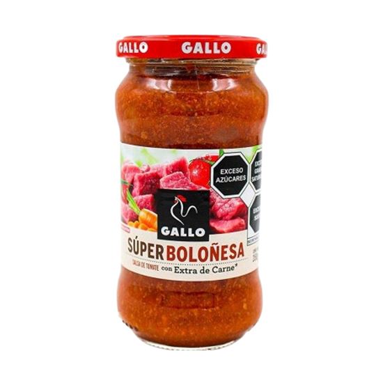 Imagen de Salsa para pasta Gallo super boloñesa con extra carne 350g