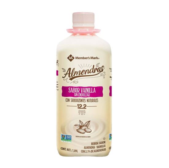 Imagen de Bebida de almendras sabor vainilla sin endulzar Member's Mark 1.89L