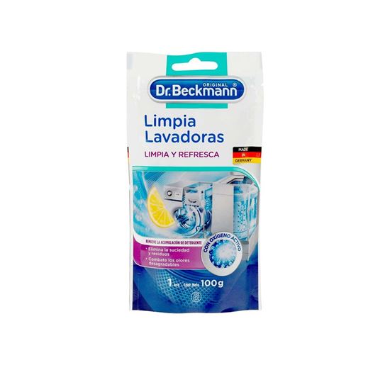 Imagen de Limpiadora de lavadoras (limpia y refresca) Dr. Beckmann 100g (1 uso)