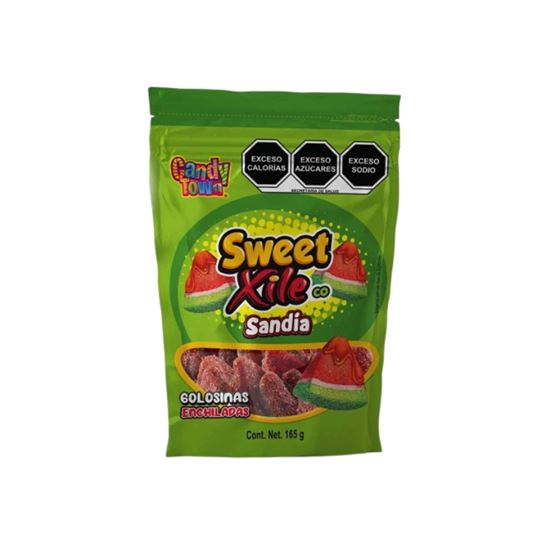 Imagen de Golosinas enchiladas Candy Town Sweet Xile Co Sandía 165g