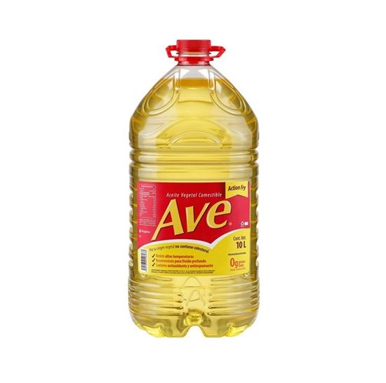 Imagen de Aceite vegetal comestible especial para freír Ave Action Fry 10L