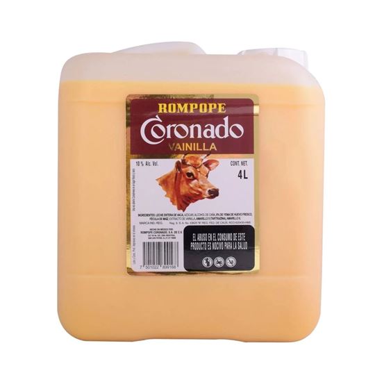 Imagen de Rompope sabor vainilla Coronado garrafa 4L