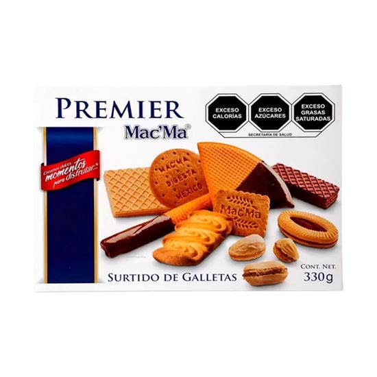 Imagen de Surtido de galletas Mac'Ma Premier 330g