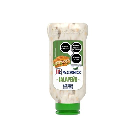 Imagen de Aderezo de mayonesa con jalapeño McCormick squeeze sirve fácil 300g