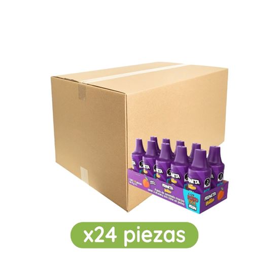 Imagen de Paleta de caramelo sabor chamoy con chile en polvo Peloneta del Puesto caja con 24 paquetes de 90g c/u