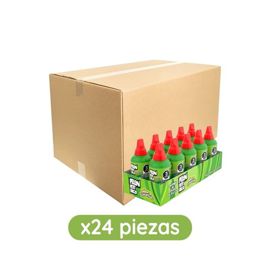 Imagen de Dulce enchilado sabor tamarindo Pelón Pelo Rico caja con 24 displays de 300g c/u