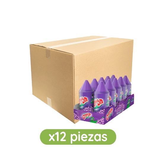 Imagen de Dulce sabor uva Crayón caja con 12 paquetes de 280g c/u