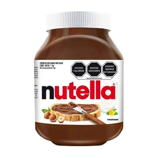 Imagen de Crema de avellanas con cacao Nutella 1kg
