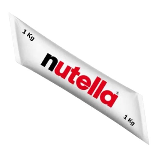 Imagen de Crema de avellanas con cacao para repostería Nutella manga 1kg