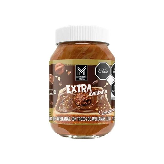 Imagen de Crema de avellanas con trozos de avellanas Member's Mark Extra Avellana 1kg