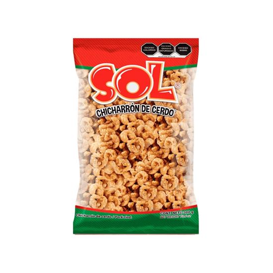 Imagen de Chicharrón de cerdo natural Sol 300g