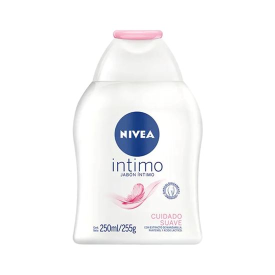 Imagen de Jabón íntimo con ácido láctico Nivea Íntimo Cuidado Suave 250ml (254g)