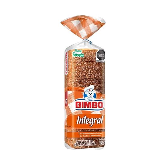 Imagen de Pan Bimbo integral grande 620g