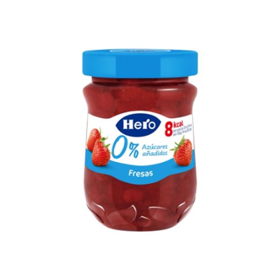 Imagen de Mermelada de fresas 0% azúcares añadidos Hero 280g