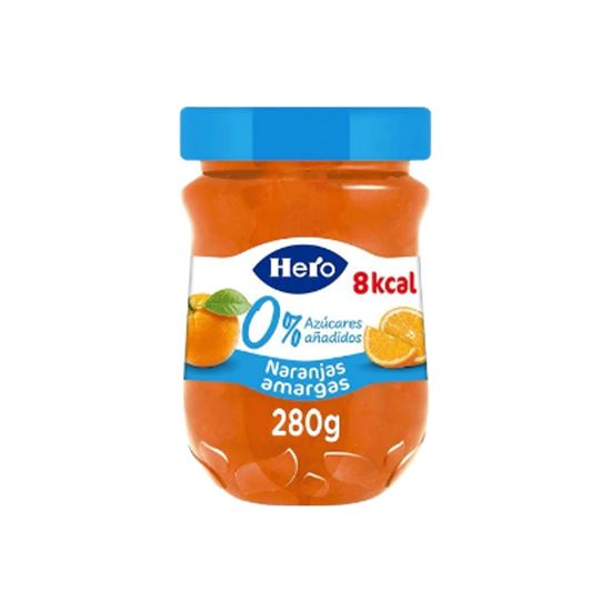 Imagen de Mermelada de naranjas amargas 0% azúcares añadidos Hero 280g
