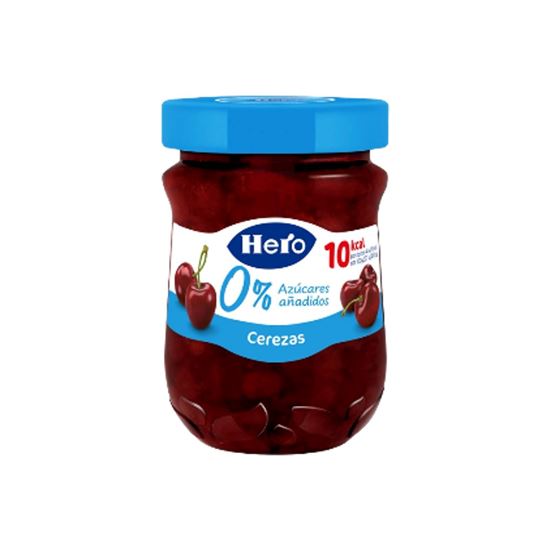 Imagen de Mermelada de cerezas 0% azúcares añadidos Hero 280g
