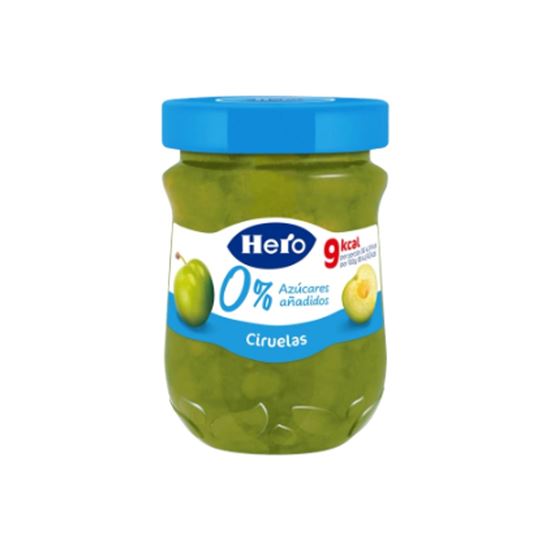 Imagen de Mermelada de ciruelas 0% azúcares añadidos Hero 280g