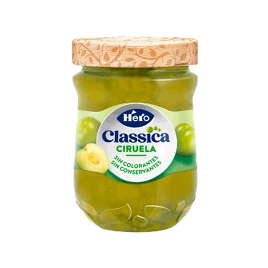 Imagen de Mermelada de ciruela sin colorantes ni conservadores Hero Classica 330g