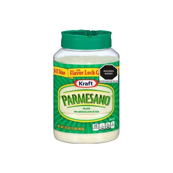 Imagen de Queso parmesano rallado Kraft 453g
