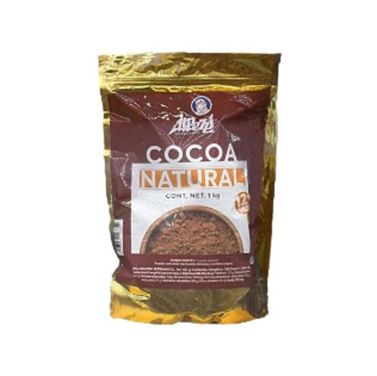 Imagen de Cocoa natural en polvo 12% manteca de cacao Alpezzi 1kg