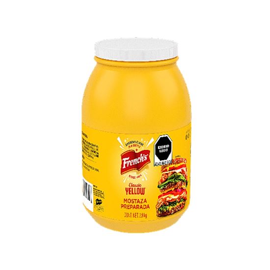 Imagen de Mostaza preparada French's Classic Yellow presentación institucional 2.9kg
