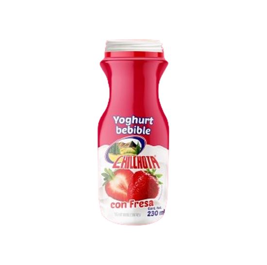 Imagen de Yoghurt bebible sabor fresa Chilchota 230ml