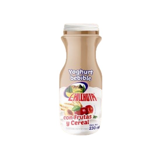Imagen de Yoghurt bebible con frutas y cereales Chilchota 230ml