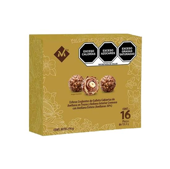 Imagen de Chocolate con galleta y avellana Member's Mark 16 pzas (216g)