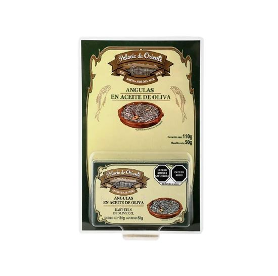 Imagen de Angulas en aceite de oliva Palacio de Oriente 110g
