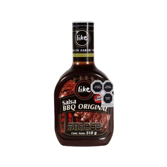 Imagen de Salsa BBQ original sin gluten Like 510g