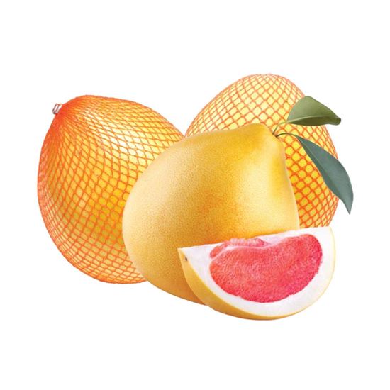 Imagen de Pomelo (toronja) rojo chino importado Red Pomelo jumbo 1.5kg aprox.