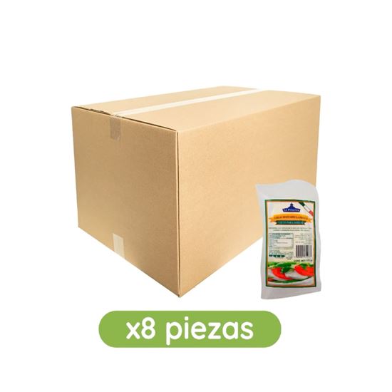 Imagen de Queso mozzarella Capresse La Pilarica caja con 8 pzas de 450g c/u (3.6kg)