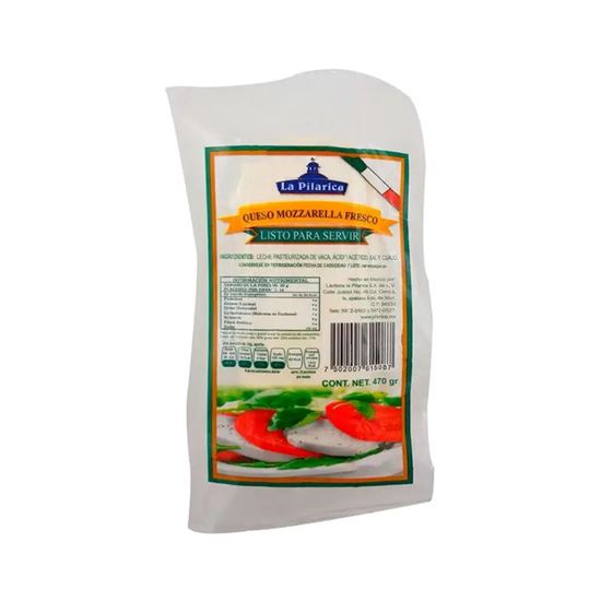 Imagen de Queso mozzarella Capresse La Pilarica 450g
