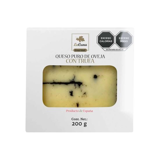 Imagen de Queso puro de oveja con trufa La Cuna Gourmet 200g