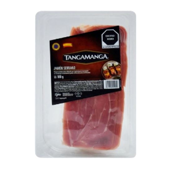 Imagen de Jamón serrano Tangamanga 100g
