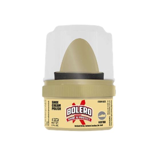 Imagen de Crema lustradora para zapatos color neutro Bolero Shine & Protect 60ml