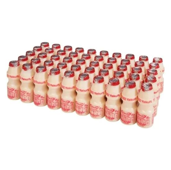 Imagen de Producto lácteo fermentado Yakult paquete con 50 pzas de 80ml c/u