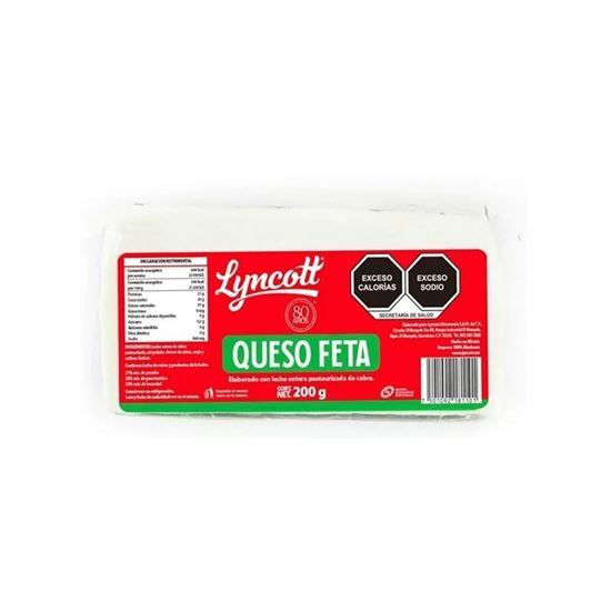 Imagen de Queso feta de leche de cabra Lyncott 200g