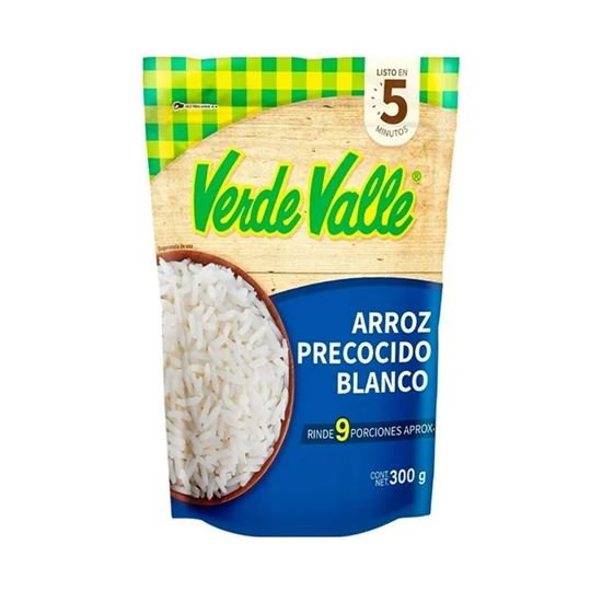Imagen de Arroz precocido blanco Verde Valle 300g