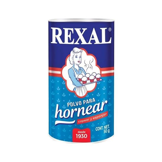 Imagen de Polvo para hornear Rexal 50g