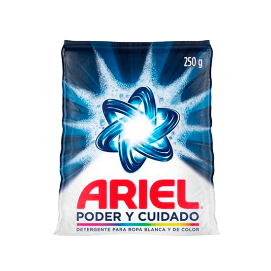 Imagen de Detergente en polvo Ariel Poder y Cuidado 250g