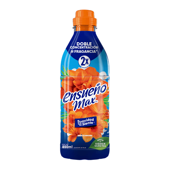 Imagen de Suavizante de telas 2x doble concentración Ensueño Max Fresca Armonía 850ml