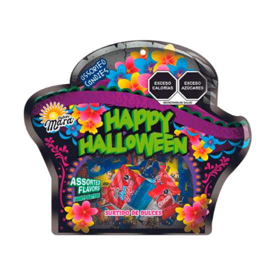 Imagen de Surtido de dulces Dulces Mara Happy Halloween empaque catrina 179g