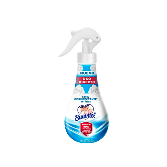 Imagen de Spray desinfectante de telas Suavitel Fresca Primavera 350ml