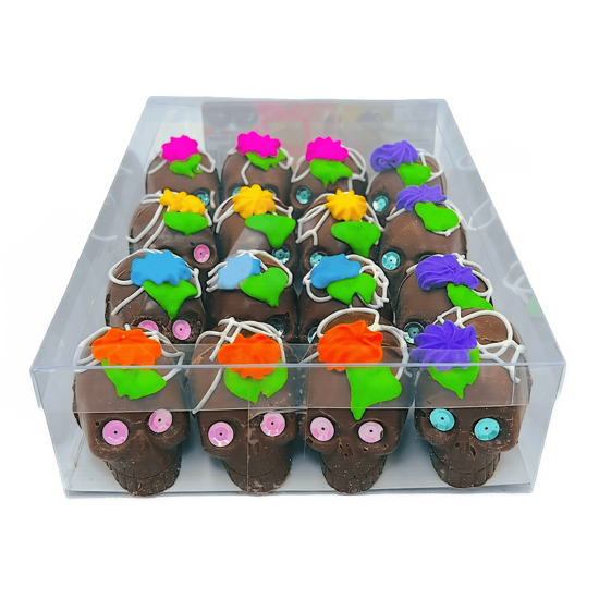 Imagen de Calaveritas de chocolate extra chicas #1 Dulces Teté 16 pzas
