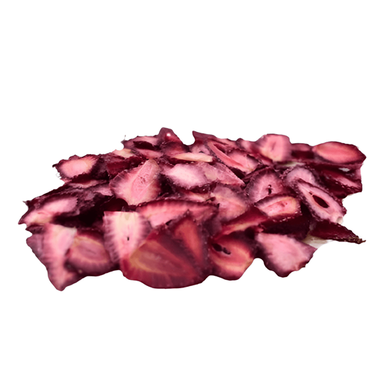 Imagen de Fresa deshidratada en rebanadas para mixología y repostería (70g aprox.)