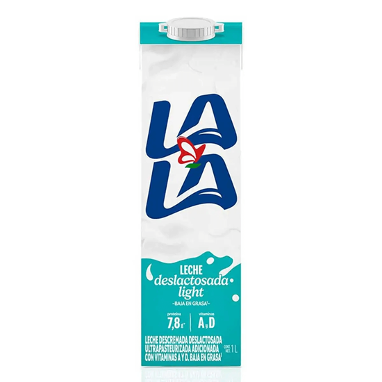 Imagen de Leche deslactosada light Lala 1L